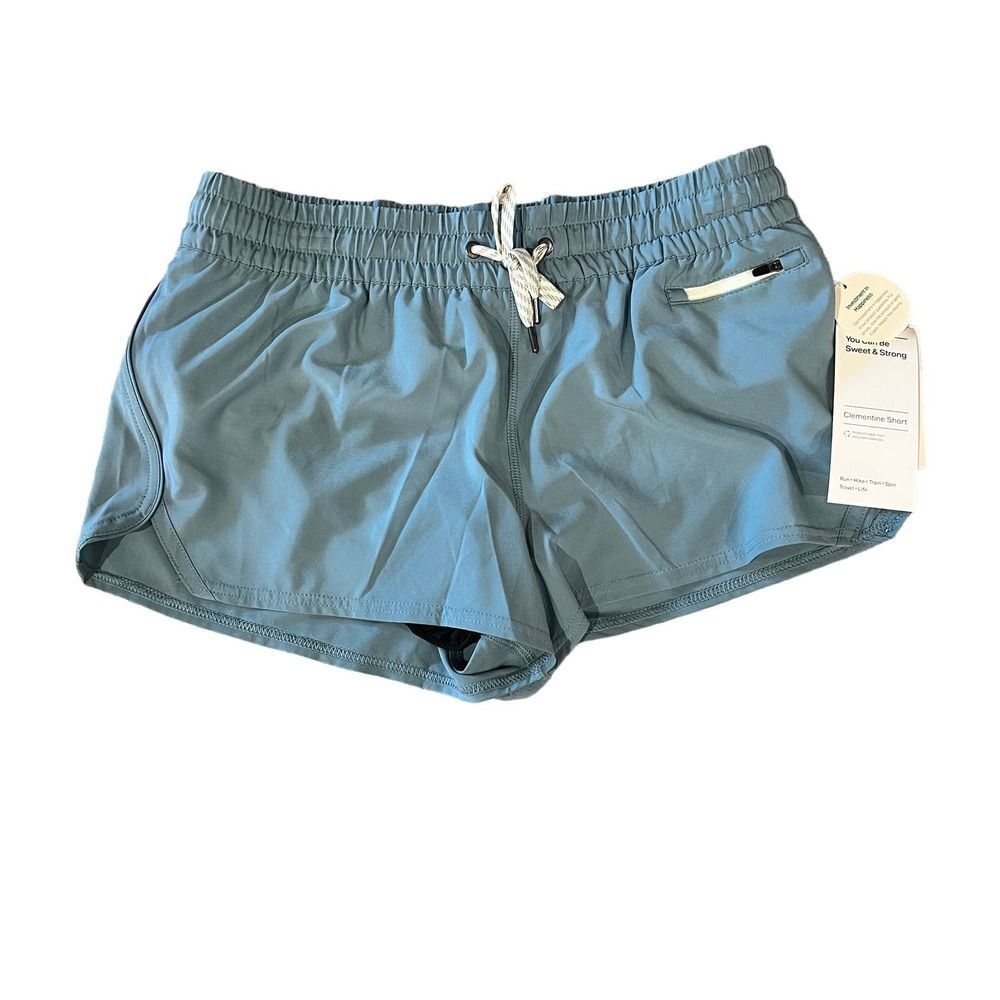Vuori Clementine Short Size Large Shade Blue Gray - Picture 2 of 3